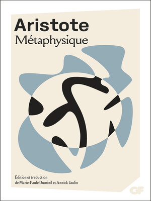 cover image of Métaphysique